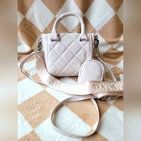 NWT Steve Madden Chalk Bbabi Crossbody Satchel Bag with Removable Case. - Picture 4 of 6